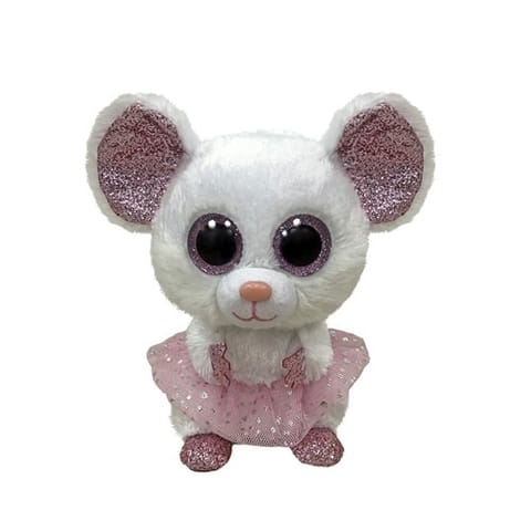 ⁨Plush toy Ty Beanie Boss White ballerina Mouse - Nina 15 cm⁩ at Wasserman.eu