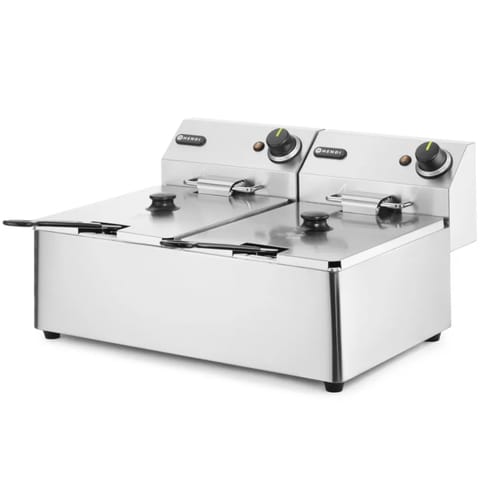 ⁨Double fryer Blue Line 230V 2x3300W 2x6L⁩ at Wasserman.eu