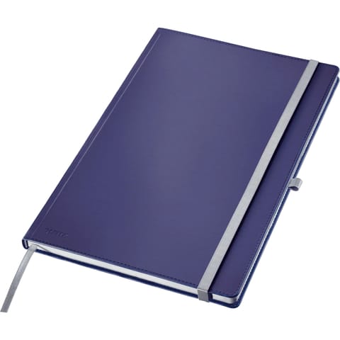 ⁨Notatnik w twardej oprawie Style A4 w kratkę niebieski 44761069 LEITZ⁩ w sklepie Wasserman.eu