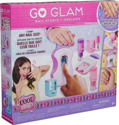 ⁨Zestaw do stylizacji paznokci dla dzieci Go Glam⁩ w sklepie Wasserman.eu
