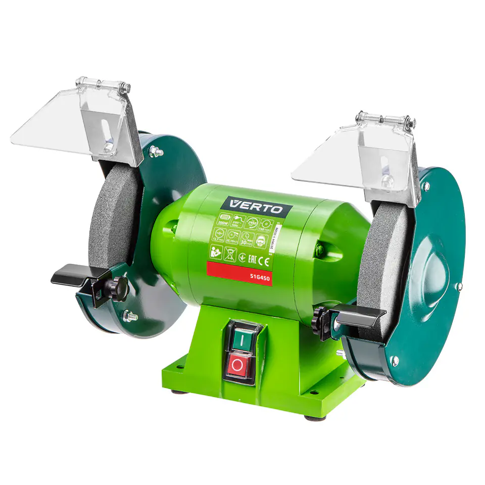 ⁨Table grinder 200W, grinding wheel 150 x 12.7 mm⁩ at Wasserman.eu