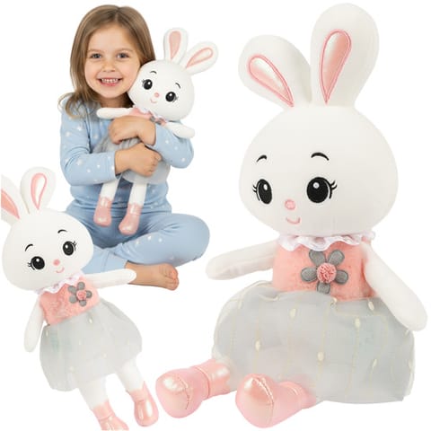 ⁨Króliczek maskotka 45cm Kruzzel 26761⁩ w sklepie Wasserman.eu