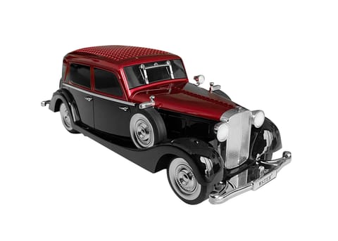 ⁨Głośnik bluetooth retro ws-1934 ,10w,radio fm,usb, tf,wyświetlacz led,akumulator 1500mah,czerwono-czarny⁩ w sklepie Wasserman.eu
