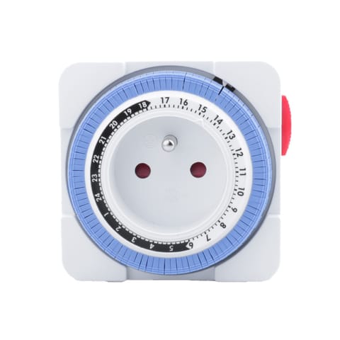 ⁨Programator czasowy, mechaniczny, 24h; ip20⁩ w sklepie Wasserman.eu