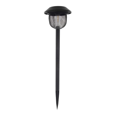 ⁨Lampa solarna słupek stalowy 2 czarny forever light⁩ w sklepie Wasserman.eu
