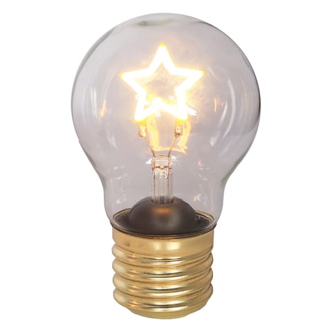 ⁨Dekoracja świetlna ; żarówka led na baterie – gwiazda; lumen 2700-3000k⁩ w sklepie Wasserman.eu