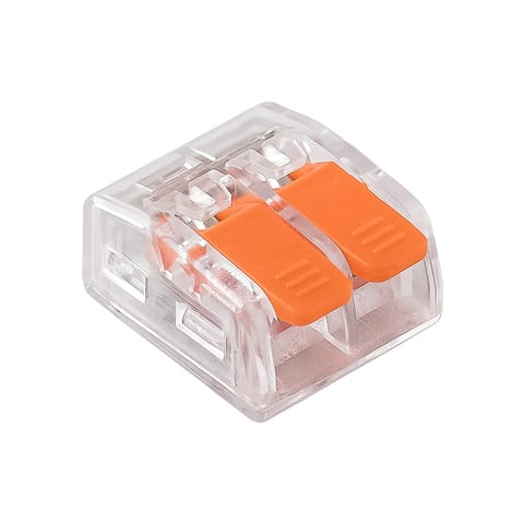 ⁨Zestaw 100szt szybkozłączek z dźwigniami do wszystkich rodzajów przewodów: sz-2d; 24a ; 450v;przewód elastyczny 0,2-1,5mm?,przewód sztywny 0,2-2,5mm?⁩ w sklepie Wasserman.eu