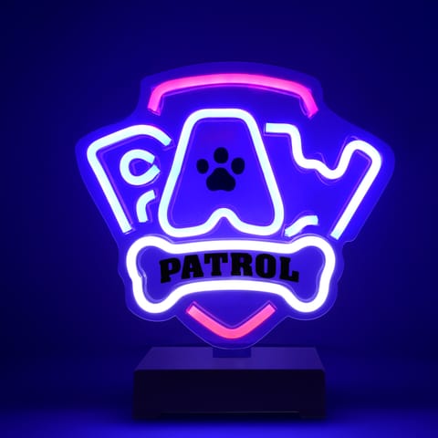 ⁨Neon led na podstawce psi patrol – logo ow-120146⁩ w sklepie Wasserman.eu