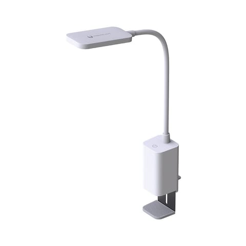 ⁨Lampa biurkowa led 6w z klipsem pure flb-10 kirsten biała 1200 mah forever light⁩ w sklepie Wasserman.eu