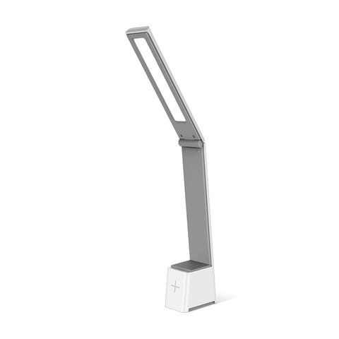 ⁨Lampa biurkowa led 5w składana pure flb-110 anders biało-szara 1200 mah forever light⁩ w sklepie Wasserman.eu