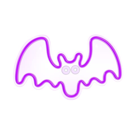 ⁨Neon plexi led latający nietoperz fiolet fpne11 forever light⁩ w sklepie Wasserman.eu