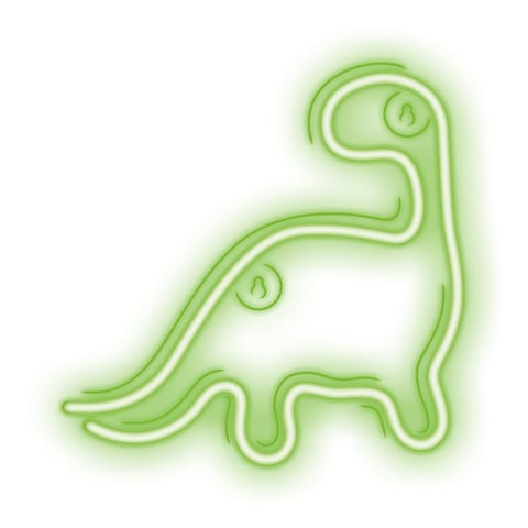 ⁨Neon led dinozaur zielony nne01 neolia⁩ w sklepie Wasserman.eu