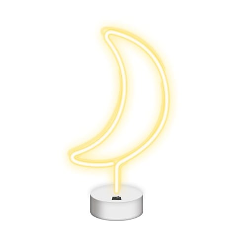 ⁨Neon na podstawce led księżyc biały nne06 neolia⁩ w sklepie Wasserman.eu