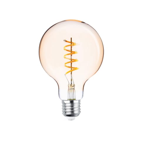 ⁨Żarówka led filament e27 g95 4w 230v 2000k 250lm sf złota forever light⁩ w sklepie Wasserman.eu