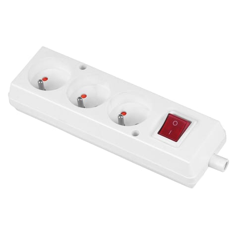 ⁨Plug socket 3x2P+Z with switch⁩ at Wasserman.eu