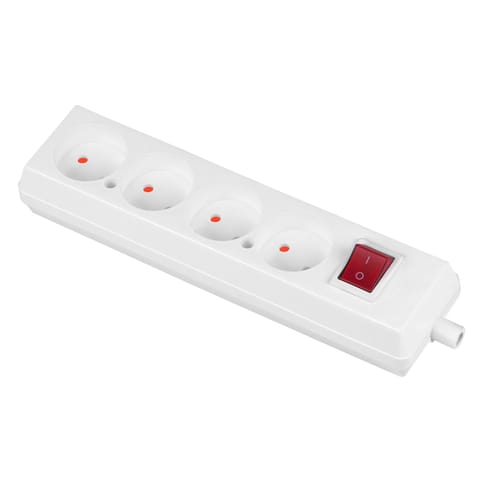 ⁨4x2P plug socket with switch⁩ at Wasserman.eu