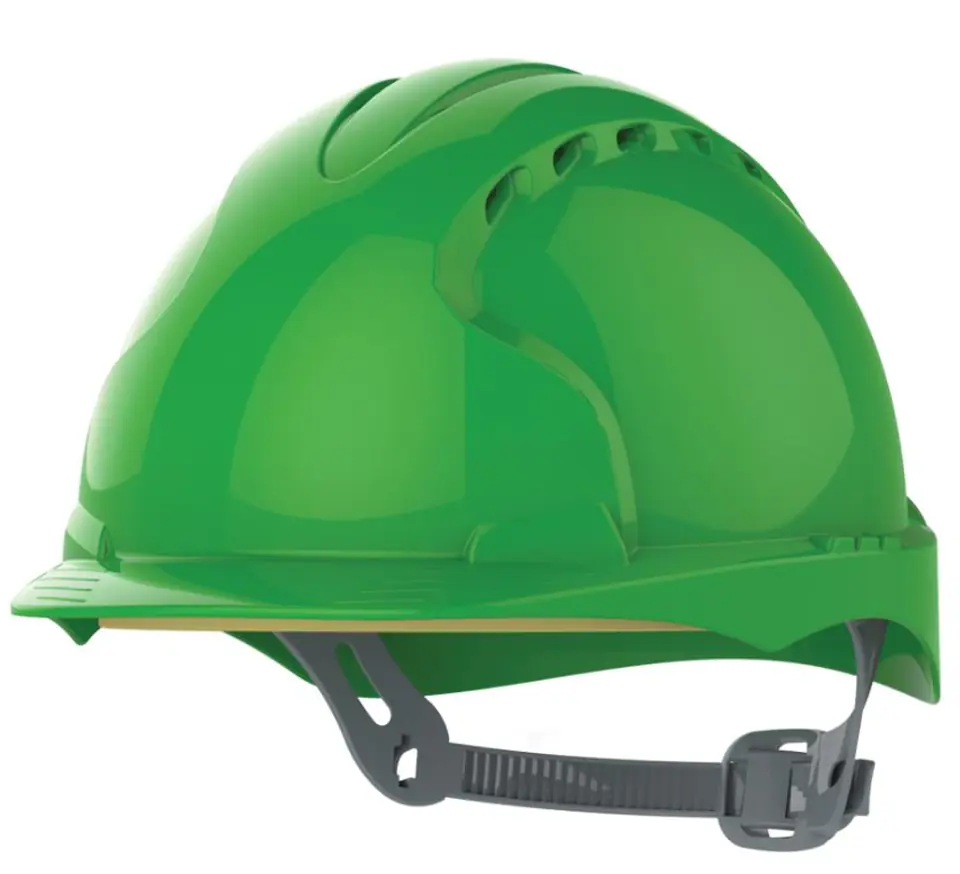 ⁨JSP PROTECTIVE HELMET KAS-EVO-3 WITH GREEN⁩ at Wasserman.eu