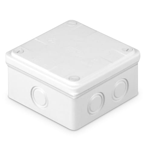 ⁨Puszka instalacyjna odgałęźna, naścienna 125x125x80, ip67 przy zastosowaniu dławników gwintowych (bez dławika)⁩ w sklepie Wasserman.eu