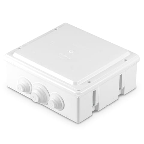⁨Puszka natynkowa dławicowana ip54, wymiar 190x170x80⁩ w sklepie Wasserman.eu