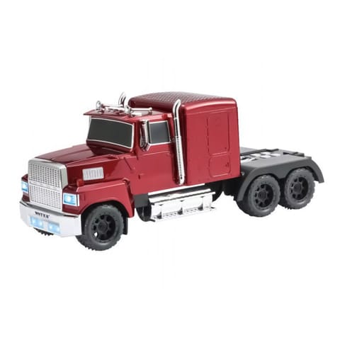 ⁨Głośnik bluetooth retro ws-570 truck,10w,radio fm,usb, tf,wyświetlacz led,akumulator 1500mah, czerwony⁩ w sklepie Wasserman.eu