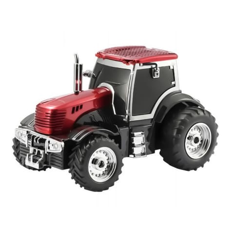 ⁨Głośnik bluetooth retro ws-560 traktor,10w,radio fm,usb, tf,wyświetlacz led,akumulator 1500mah, czerwony⁩ w sklepie Wasserman.eu