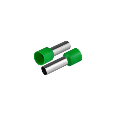 ⁨Końcówka tulejkowa izolowana do przewodów 1x16mm2; dł tulejki 28,2mm zielony  20 szt.⁩ w sklepie Wasserman.eu