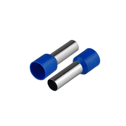 ⁨Końcówka tulejkowa izolowana do przewodów 1x16mm2; dł tulejki 28,2mm niebieski 20 szt.⁩ w sklepie Wasserman.eu