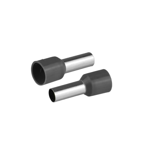 ⁨Końcówka tulejkowa izolowana do przewodów 1x10mm2; dł tulejki 21,5mm szary 20 szt.⁩ w sklepie Wasserman.eu