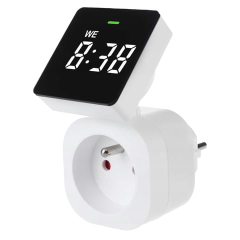 ⁨Programator czasowy, elektroniczny, 24h⁩ w sklepie Wasserman.eu