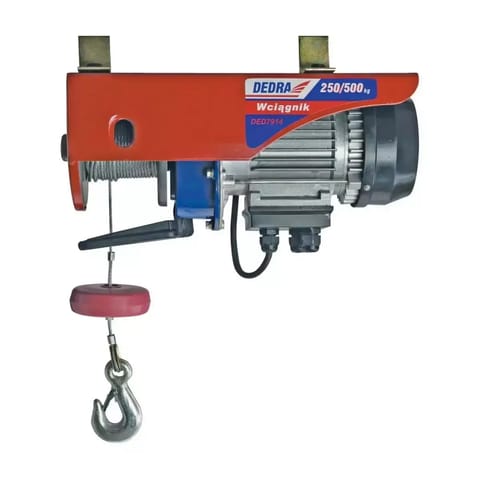 ⁨Wciągarka elektryczna 550w 125/250 kg⁩ w sklepie Wasserman.eu