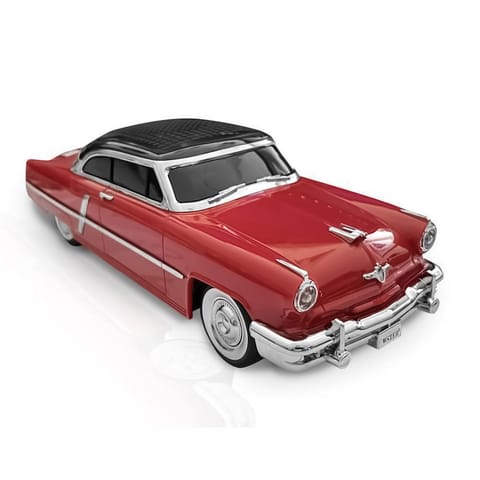 ⁨Głośnik bluetooth retro ws-1957 ,10w,radio fm,usb, tf,wyświetlacz led,akumulator 1500mah,czerwony⁩ w sklepie Wasserman.eu