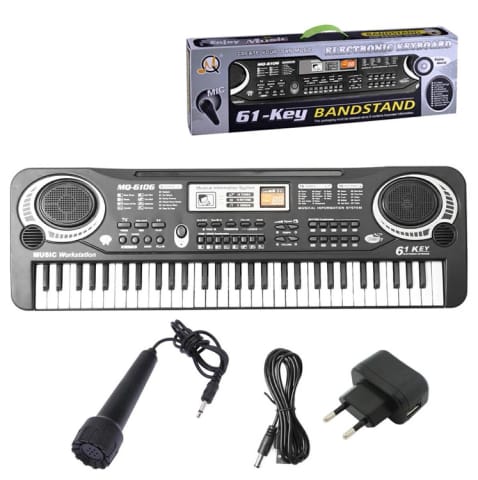 ⁨AG278D Keyboard organy z mikrofonem 61kl⁩ w sklepie Wasserman.eu