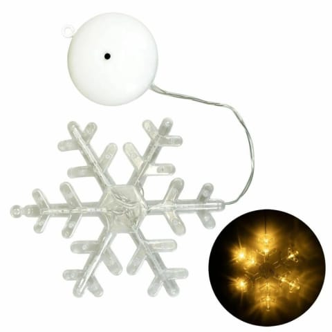 ⁨ZD169 Świąteczna lampka led płatek śniegu⁩ w sklepie Wasserman.eu