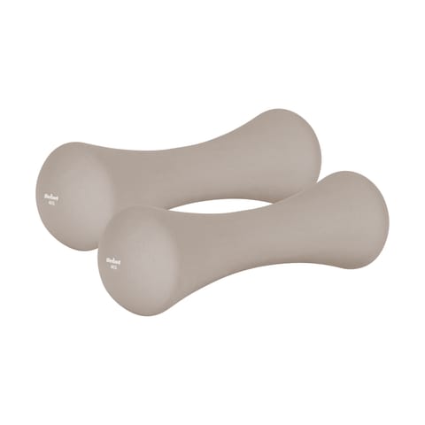 ⁨Hantelki żeliwne neoprenowe 2x4kg, REBEL ACTIVE⁩ w sklepie Wasserman.eu