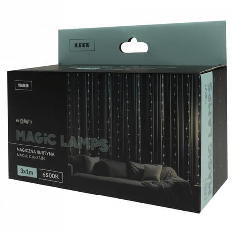 ⁨Magiczna kurtyna 200led 3m*1m 6500k,dc5v⁩ w sklepie Wasserman.eu