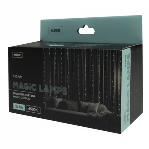 ⁨Magiczna kurtyna 200led 2m*1m 6500k,dc5v⁩ w sklepie Wasserman.eu