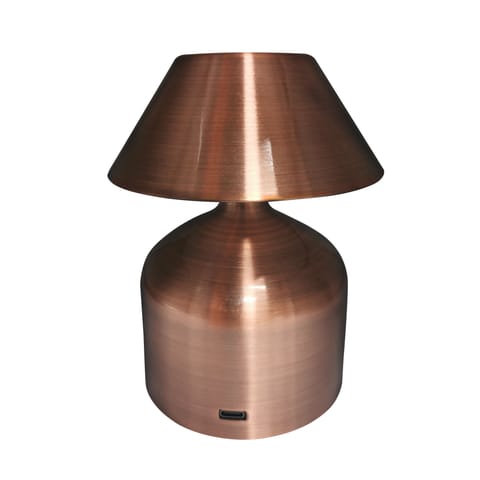 ⁨Lampka dekoracyjna 2,5w; 30lm; 3 barwy światła z funkcją przyciemniania; miedziana⁩ w sklepie Wasserman.eu