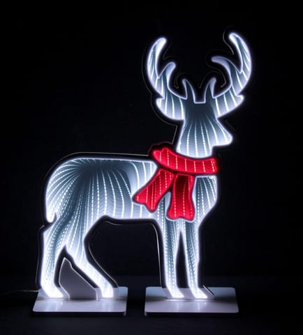 ⁨Dekor świąteczny renifer led 60 cm ip20 3m⁩ w sklepie Wasserman.eu