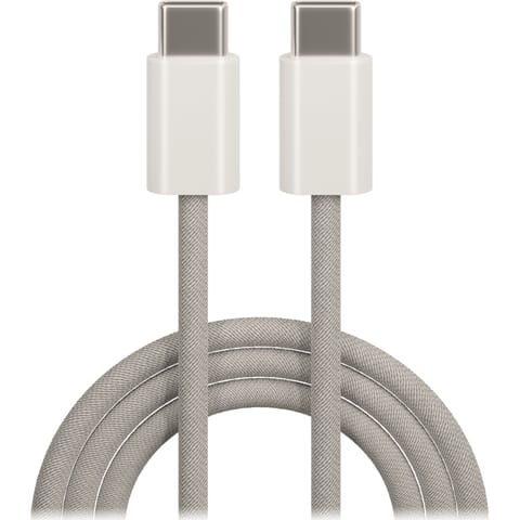 ⁨Maxlife kabel mxuc-06 usb-c – usb-c 1,0 m 20w szary nylonowy⁩ w sklepie Wasserman.eu