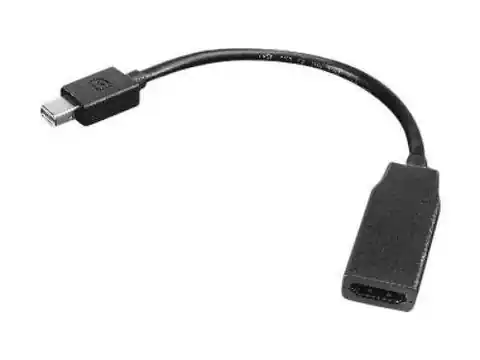 ⁨Lenovo mini-DisplayPort do HDMI czarny, adapter⁩ w sklepie Wasserman.eu