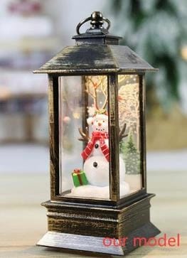 ⁨DA45A Lampion led świąteczny bałwan⁩ w sklepie Wasserman.eu