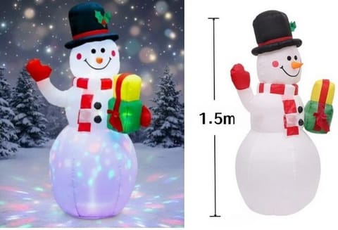 ⁨DA798 Pompowany bałwan led 150cm⁩ w sklepie Wasserman.eu