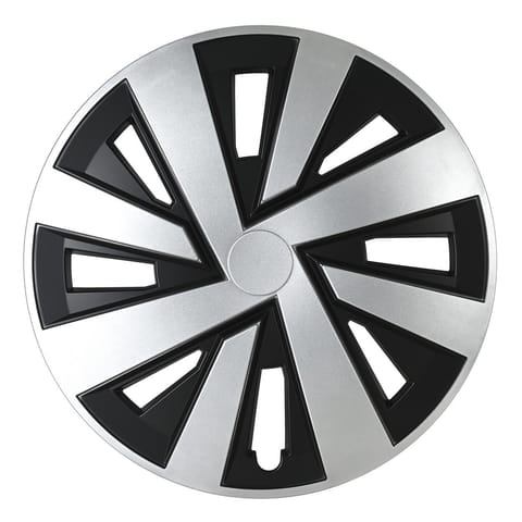 ⁨Kołpak samochodowy pluton 16" cali srebno-czarny⁩ w sklepie Wasserman.eu