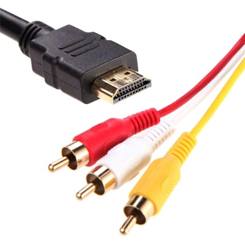 ⁨HD29A hdmi cable - 3 rca⁩ at Wasserman.eu