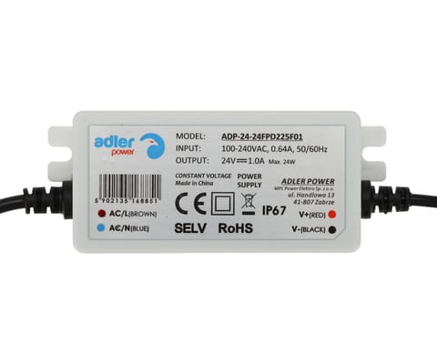 ⁨ZASILACZ IMPULSOWY ADP-24-24-FP ADLER Power⁩ w sklepie Wasserman.eu