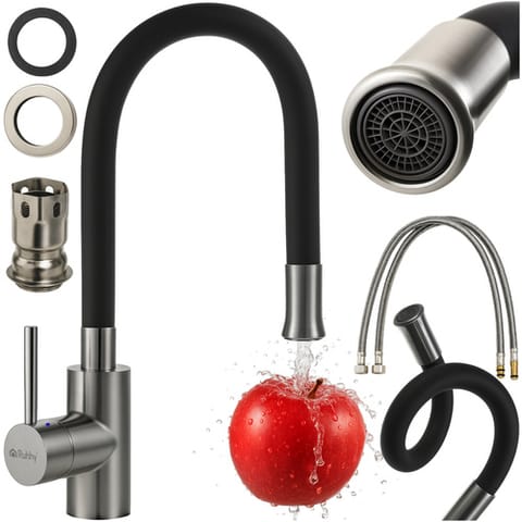 ⁨Bateria kuchenna- elastyczna wylewka Ruhhy 26324⁩ w sklepie Wasserman.eu