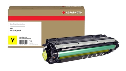 ⁨AgfaPhoto Toner Yellow, rpl CE342A/651A⁩ w sklepie Wasserman.eu