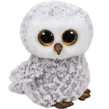⁨Plush toy TY Beanie Boos Owlette - white owl, 24 cm⁩ at Wasserman.eu