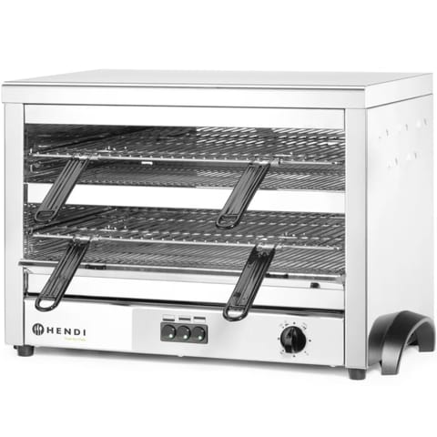 ⁨Toaster salamander quartz GN1/1 timer 4500W 400V - Hendi 264331⁩ at Wasserman.eu