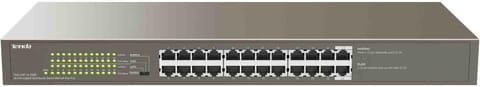 ⁨Tenda TEG1124P-24-250W network switch Unmanaged Gigabit Ethernet (10/100/1000) Power over Ethernet (PoE)⁩ at Wasserman.eu